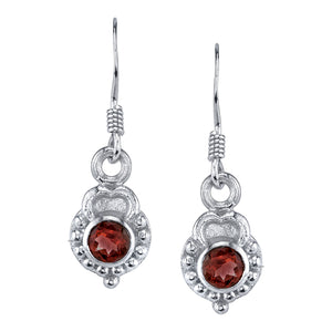 Filigree Solitaire Earring