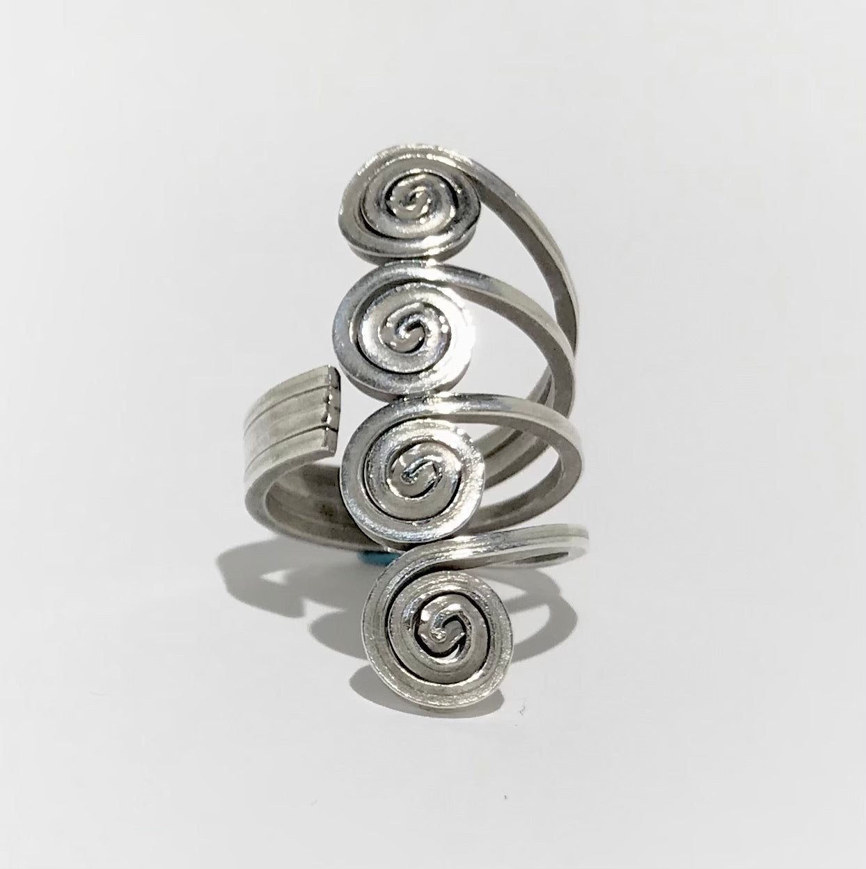 Spiral Ring | Sterling Silver | Clovis Jewelry