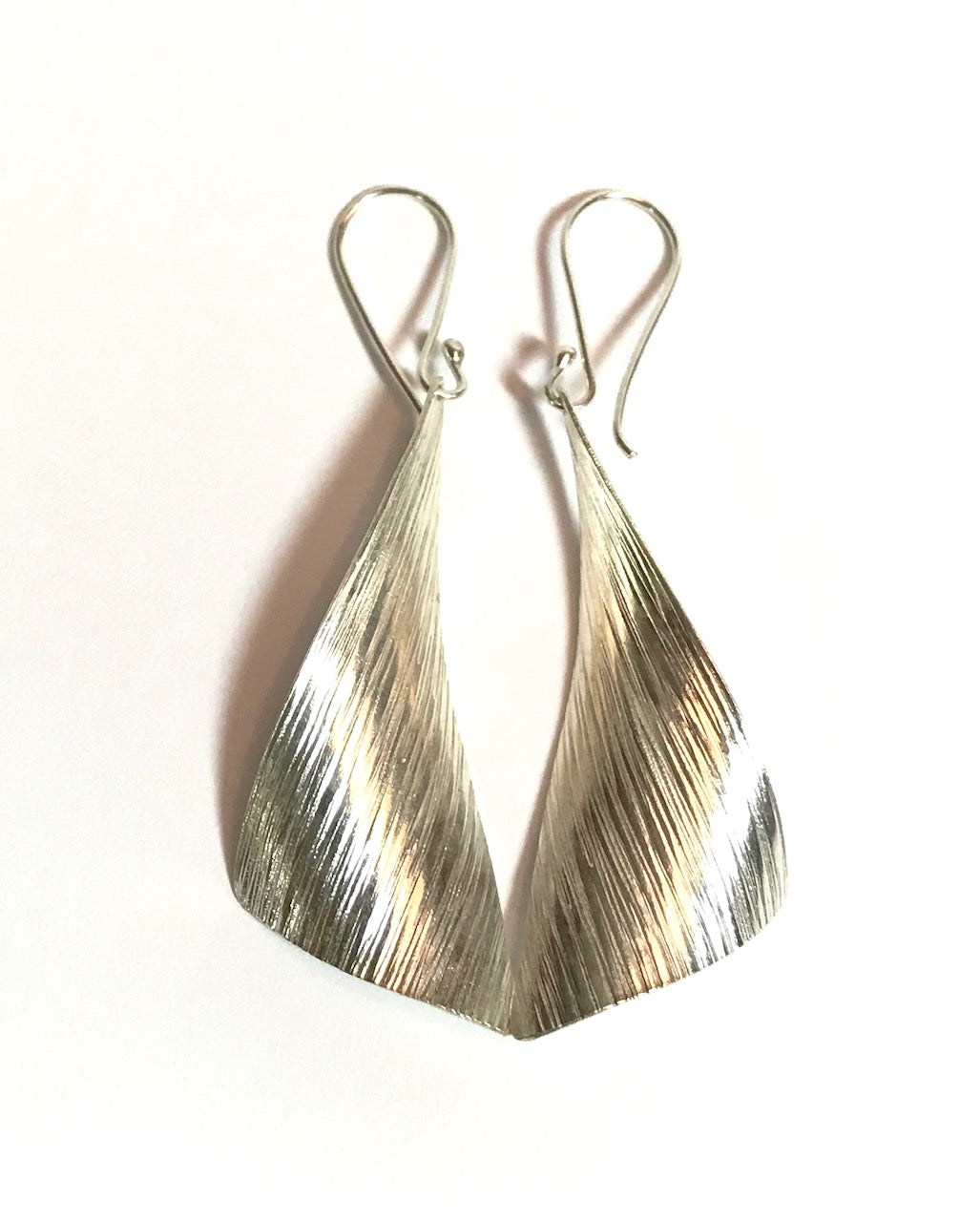 Thai Hill Tribe Curled Leaf Earring