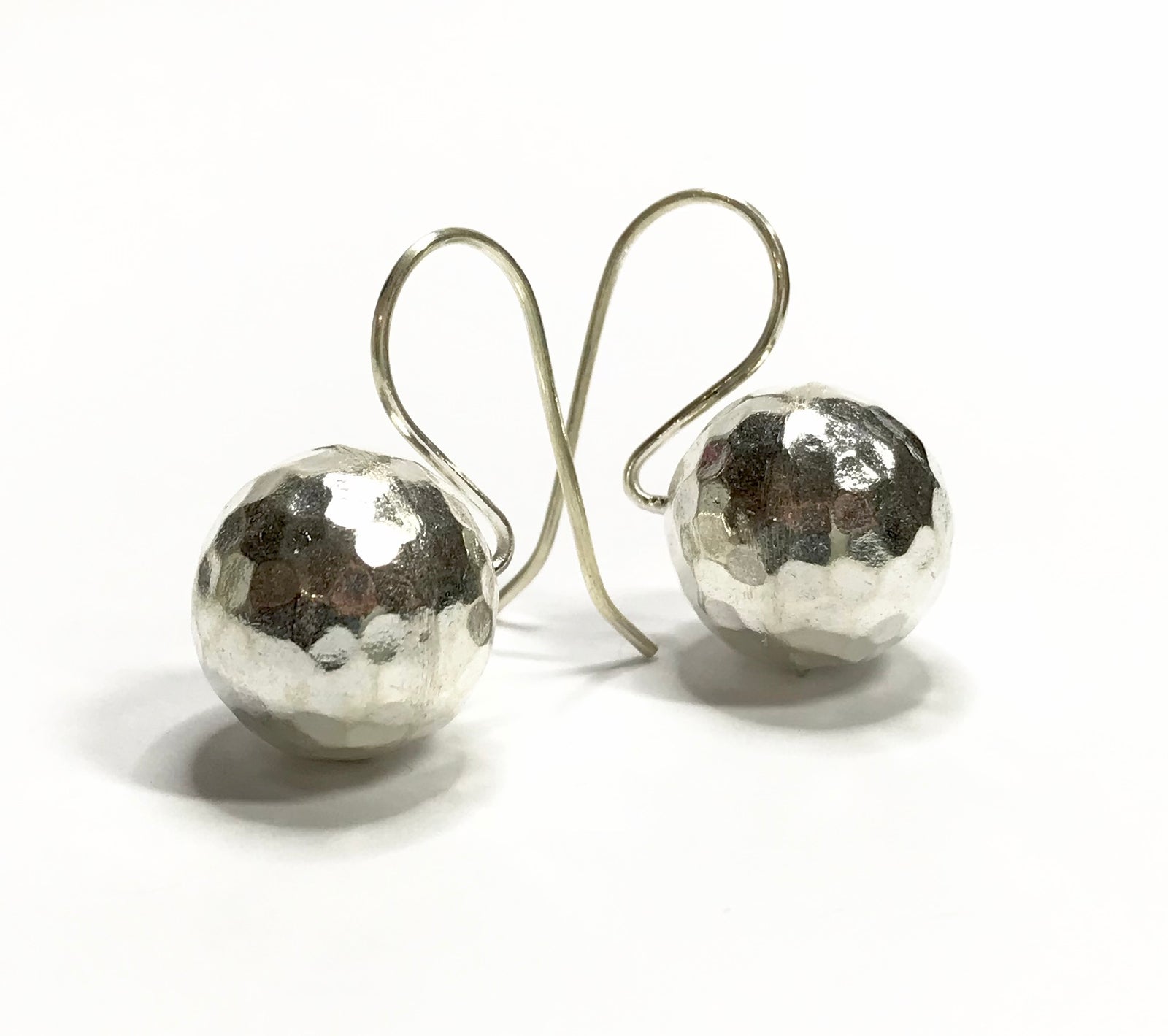 Thai Hill Tribe Disco Ball Earrings
