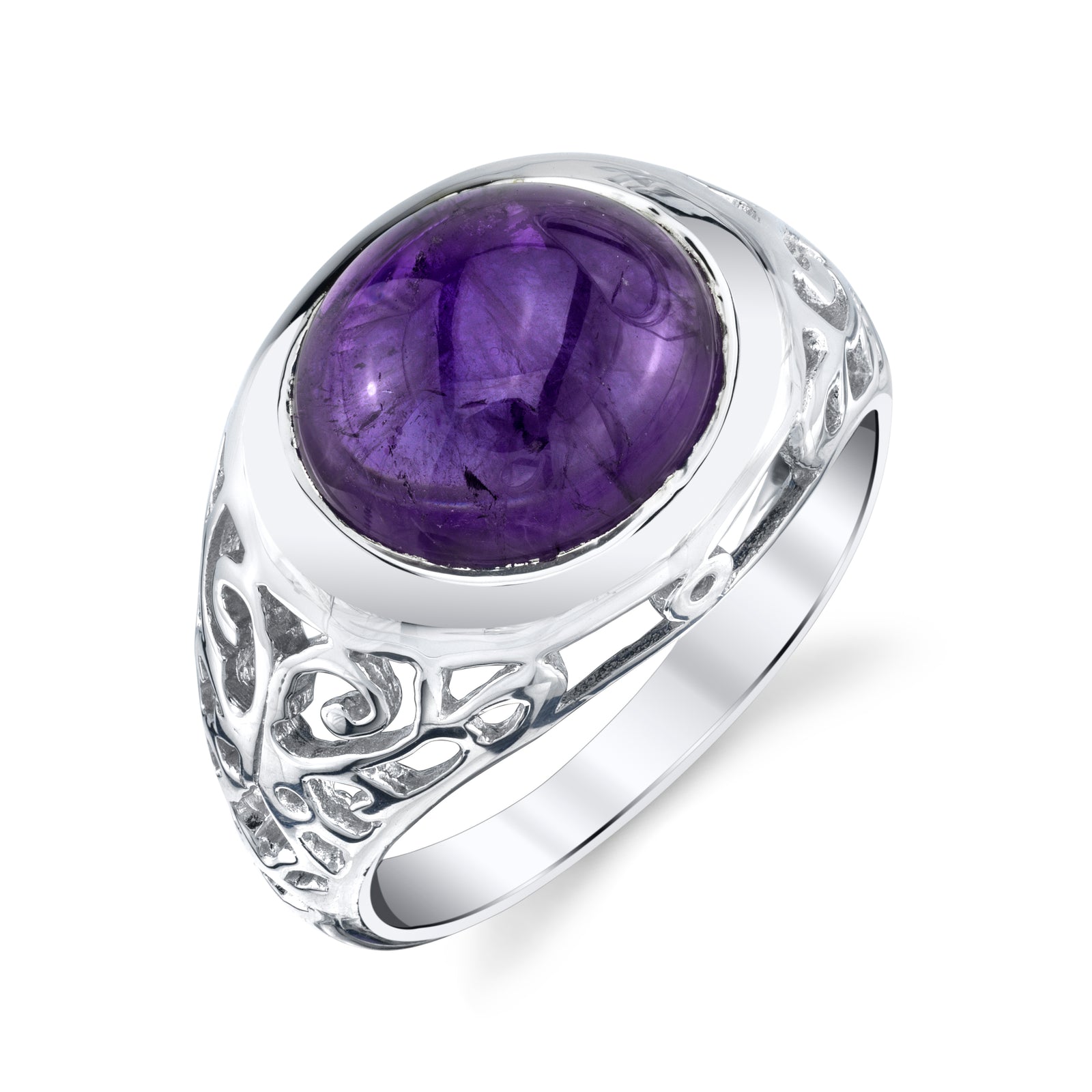 Rococo Cabochon Ring