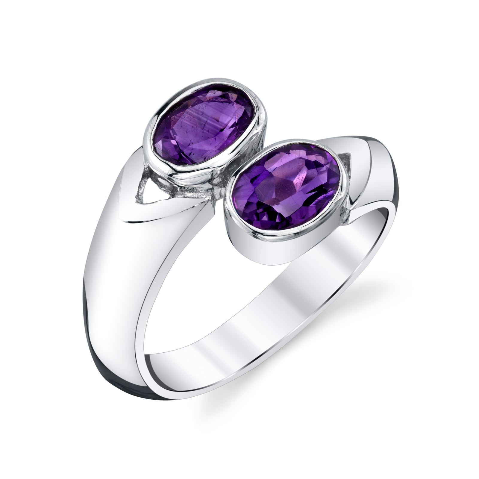 Double Stone Wrap Ring