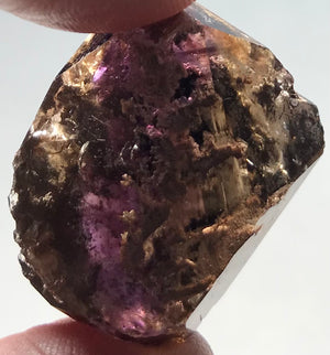 Four Peaks Amethyst Crystal with Citrine