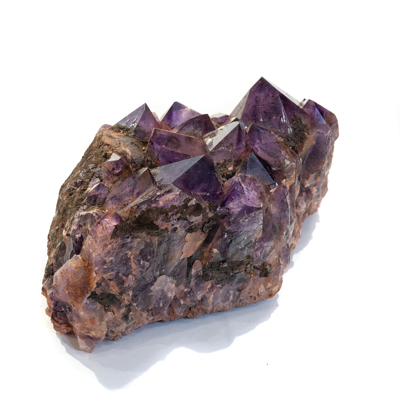 Four Peaks Amethyst Crystal Cluster