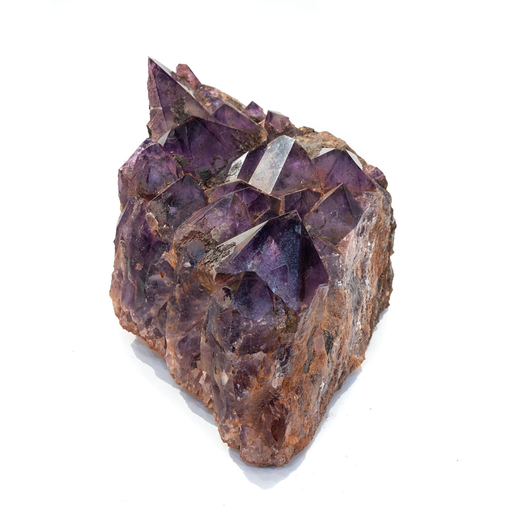 Four Peaks Amethyst Crystal Cluster