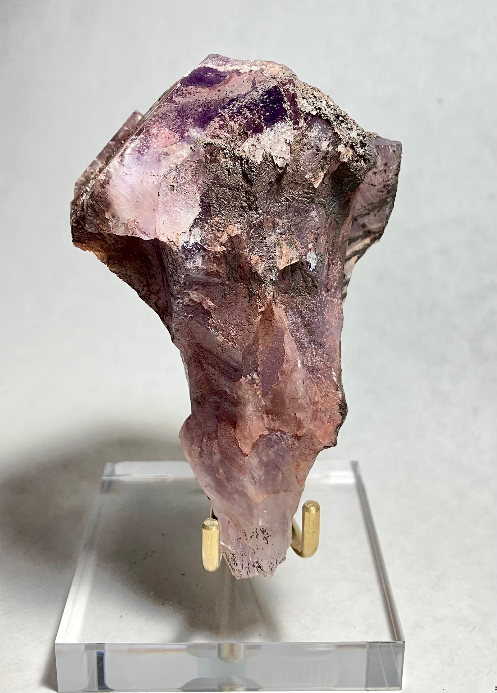 Four Peaks Amethyst Crystal Specimen