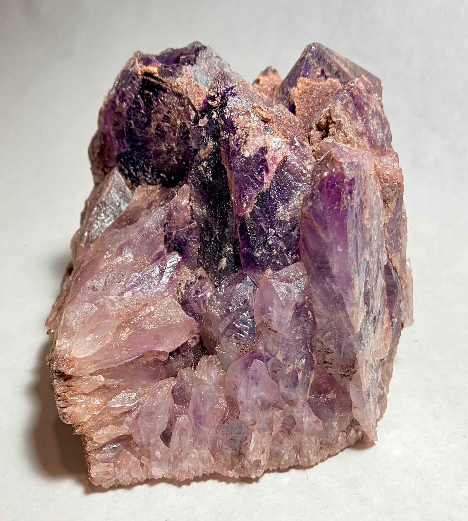 Four Peaks Amethyst Crystal Specimen