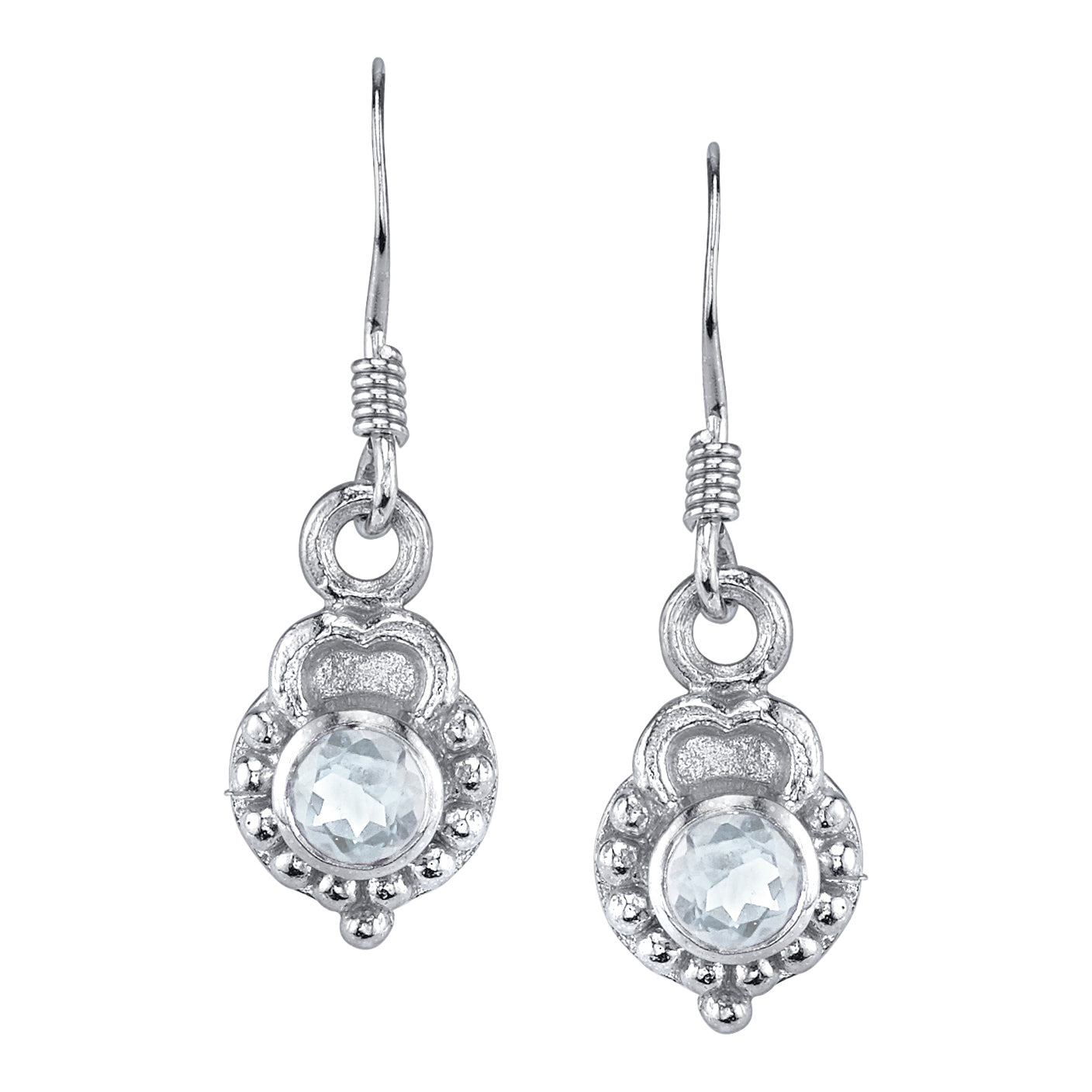 Filigree Solitaire Earring
