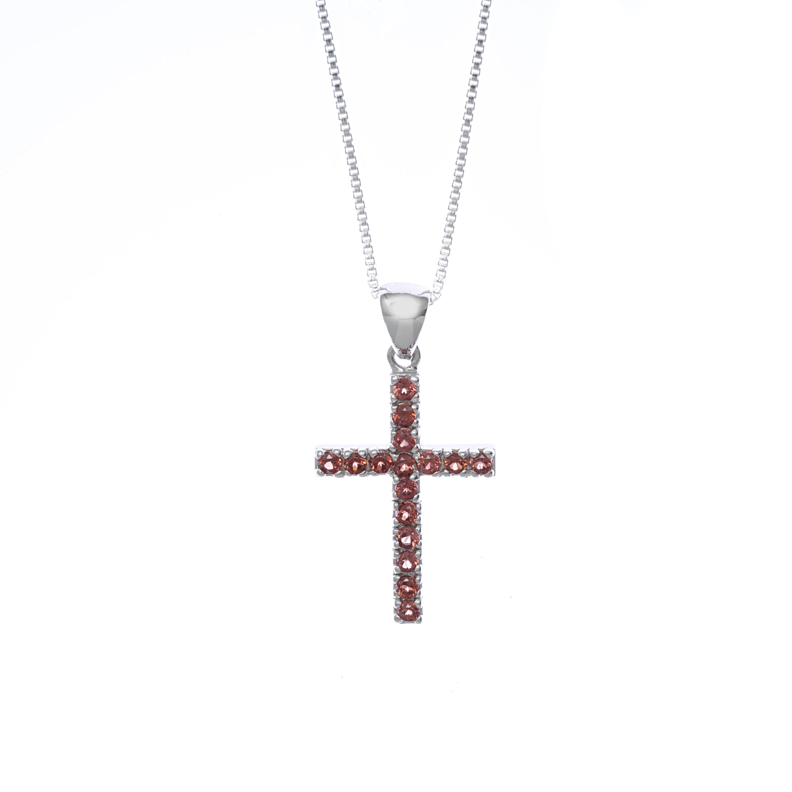 Pave Cross Pendant