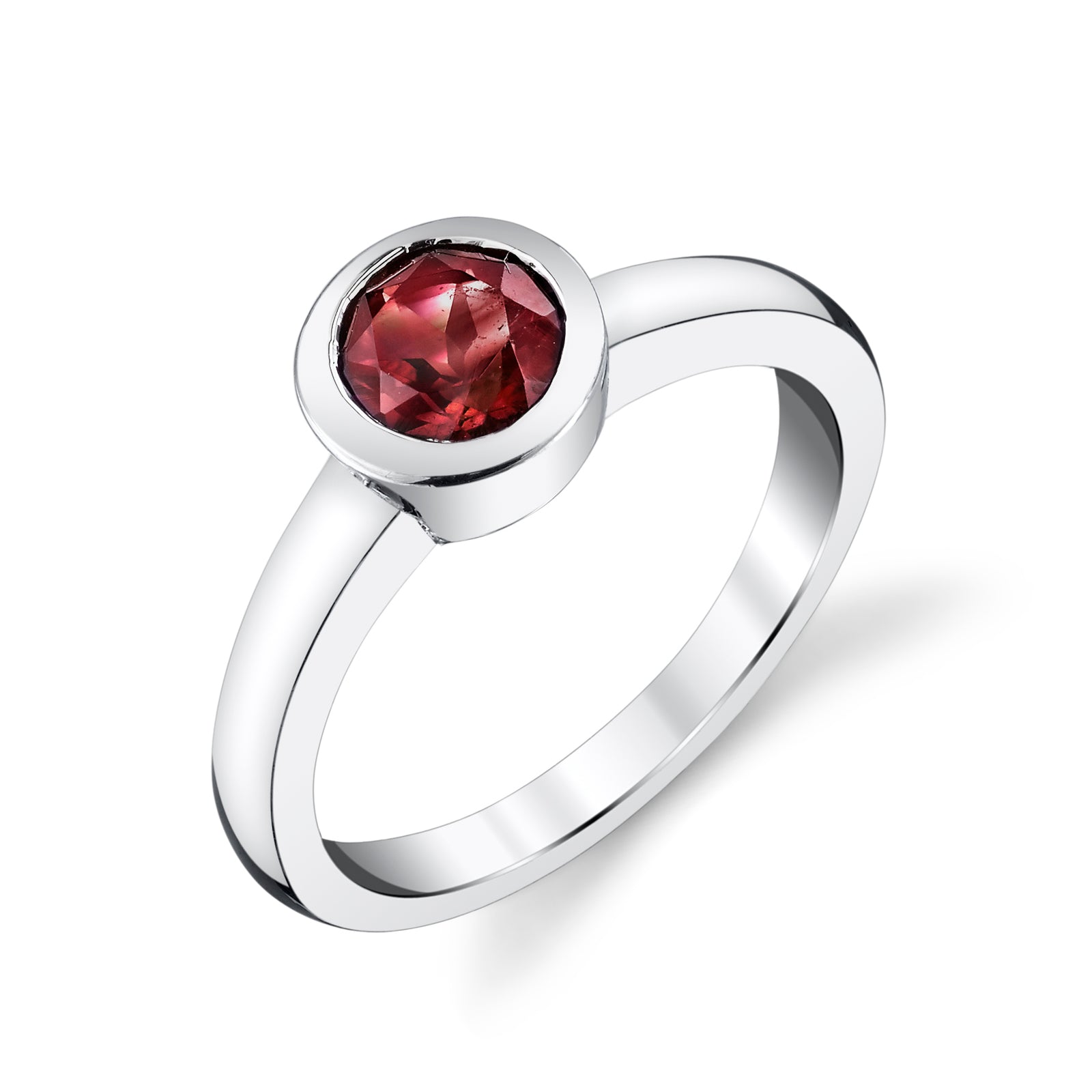 Bezel Set Solitaire Ring