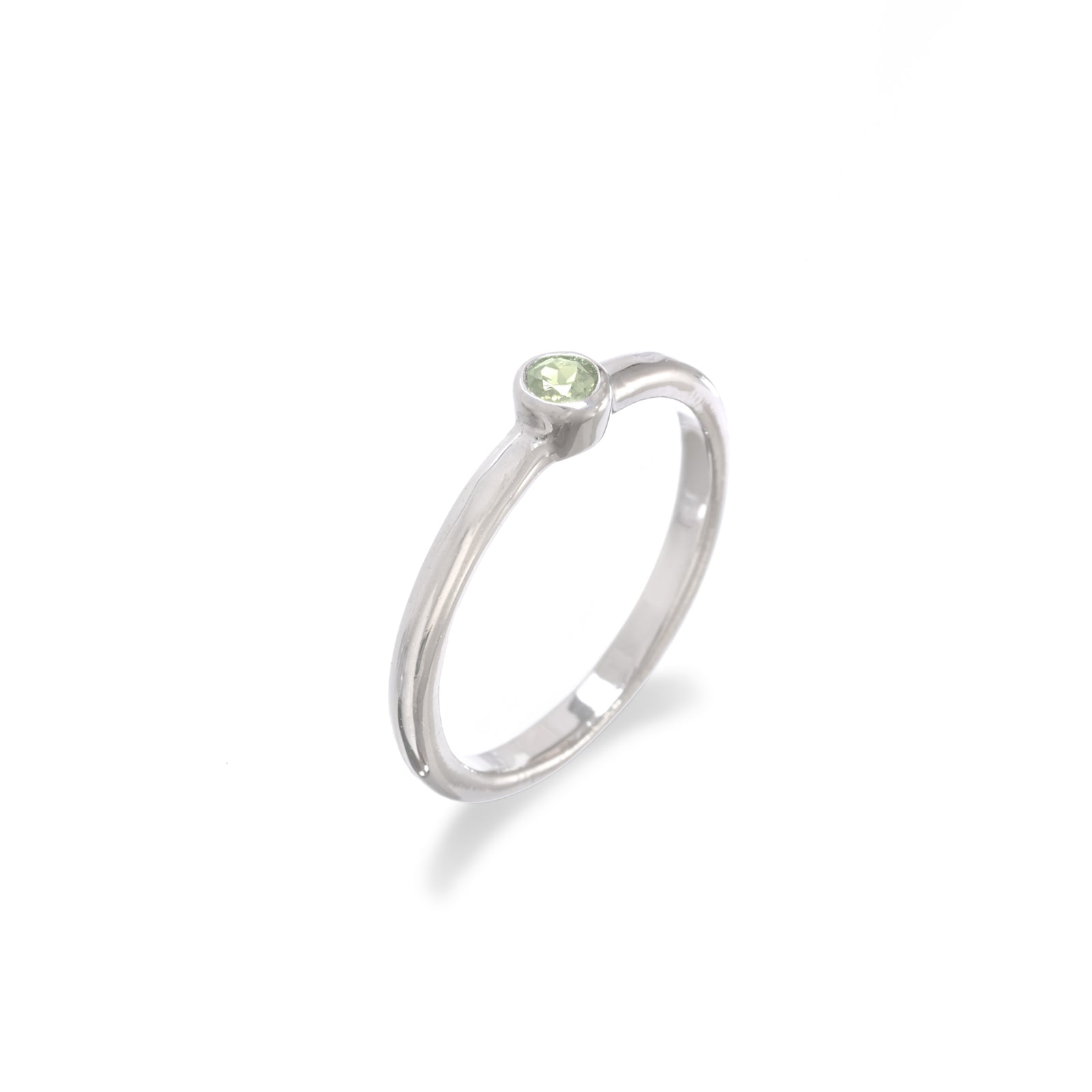 Sterling Stacking Gemstone Rings