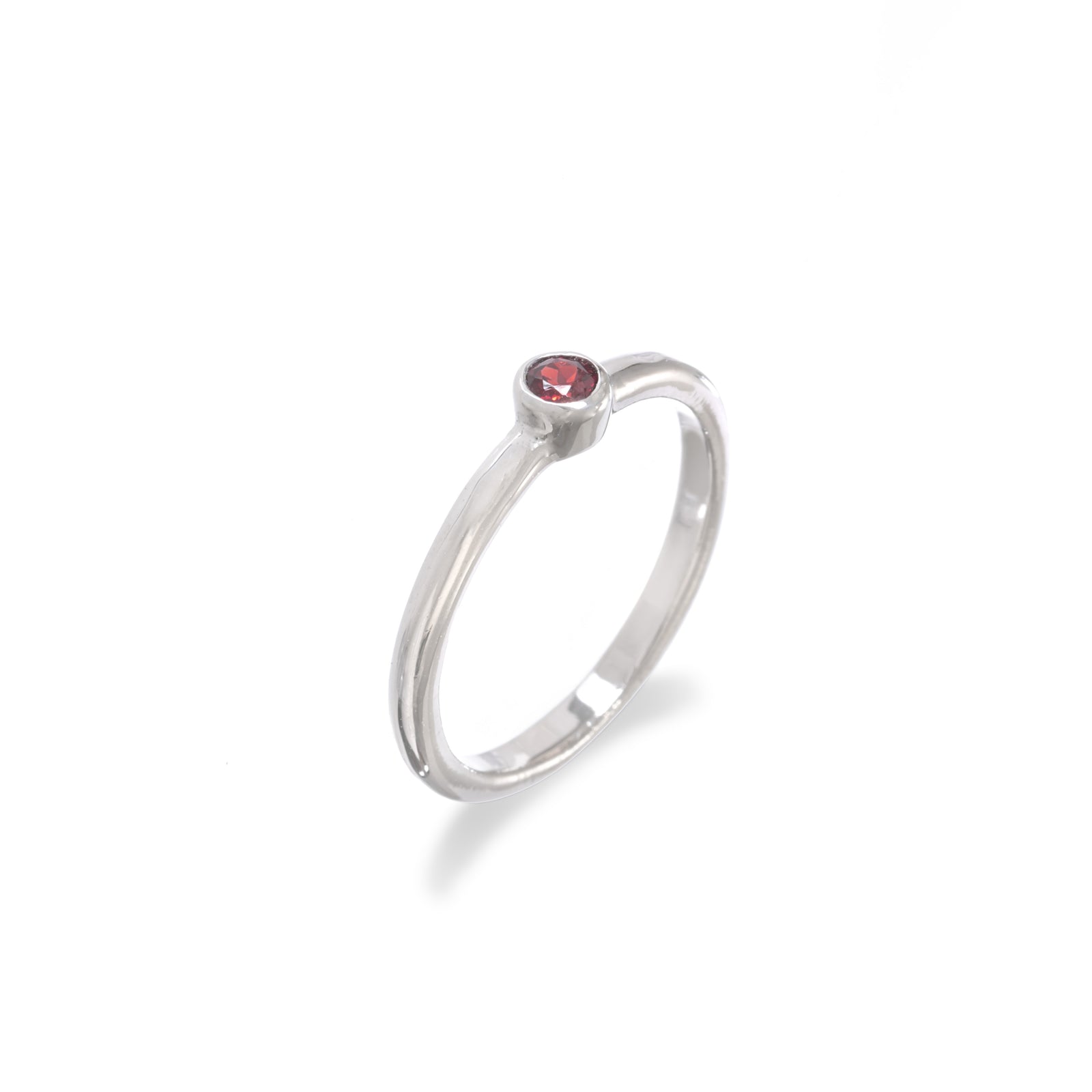 Sterling Stacking Gemstone Rings