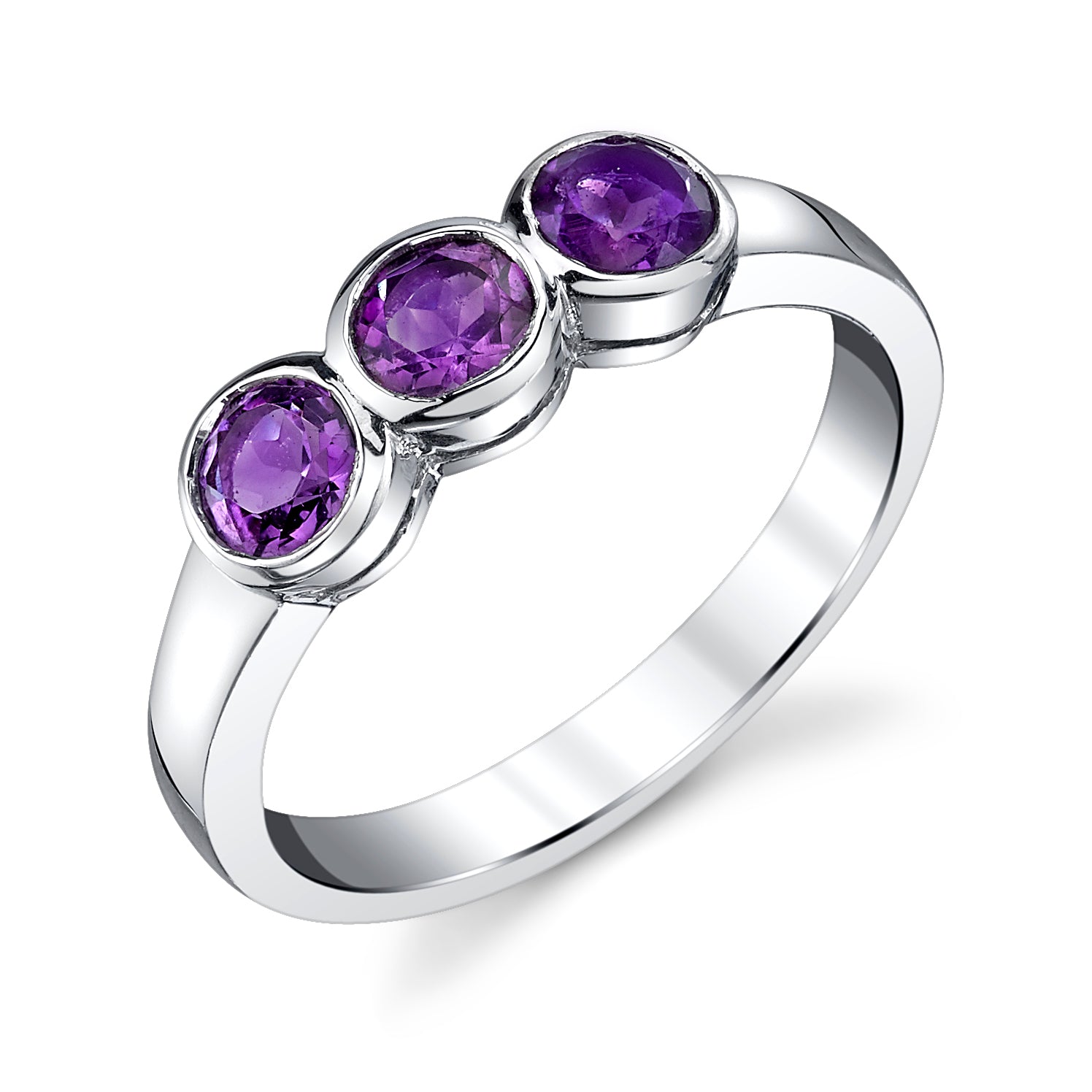 High Round Rocks Ring Triple Round Stone Ring - Four Peaks Mining Co.