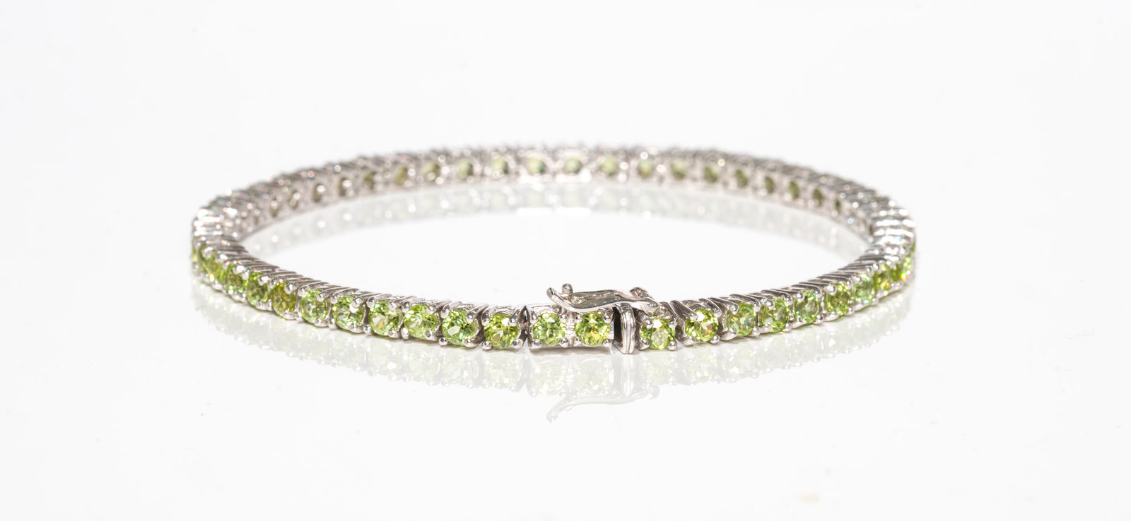 Gemstone Tennis Bracelet