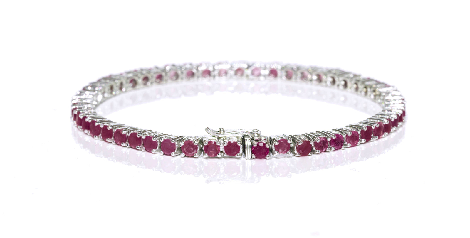 Gemstone Tennis Bracelet
