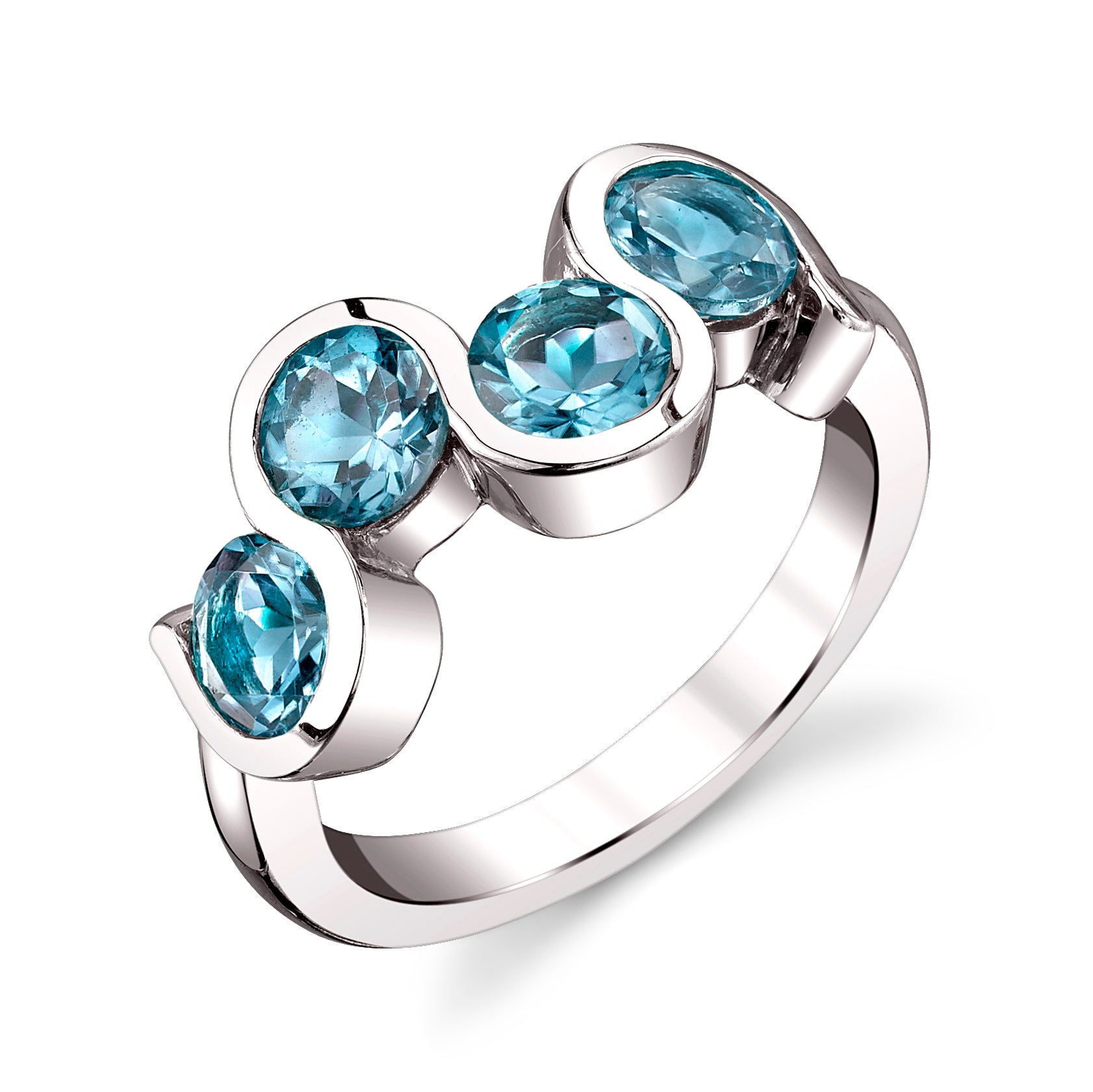 Wave Stone Ring - Four Peaks Mining Co.
